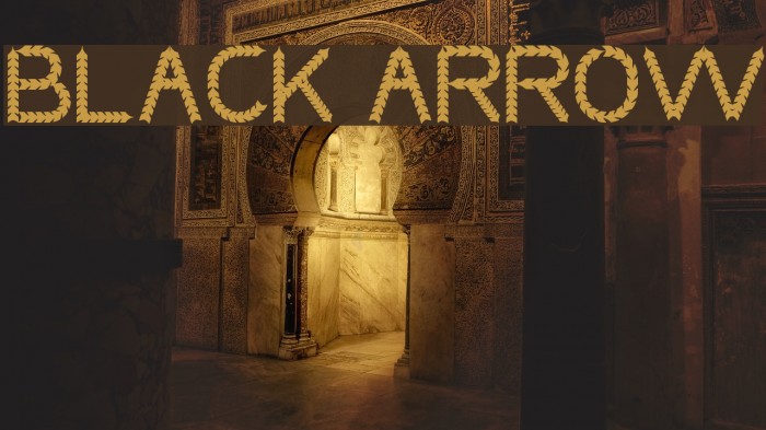 BLACK ARROW لخطوط تنزيل examples