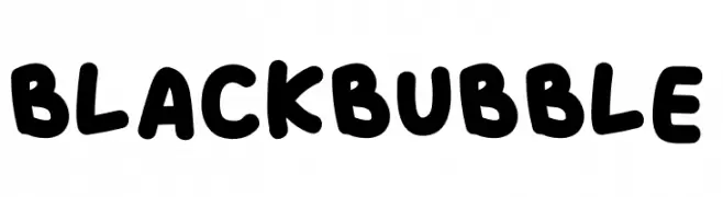 BLACK BUBBLE  Free Fonts Download