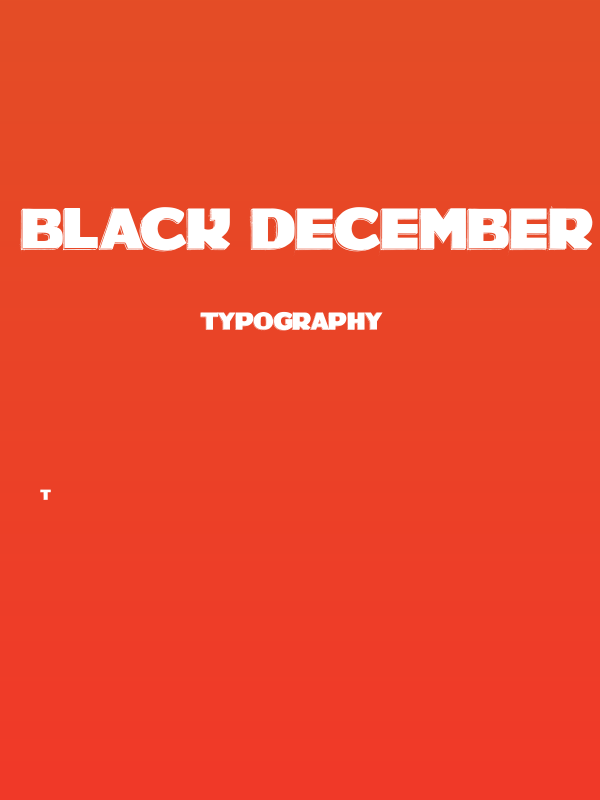 BLACK DECEMBER Poster