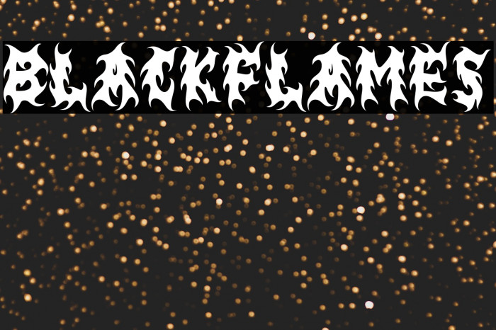 BLACK FLAMES Example 1