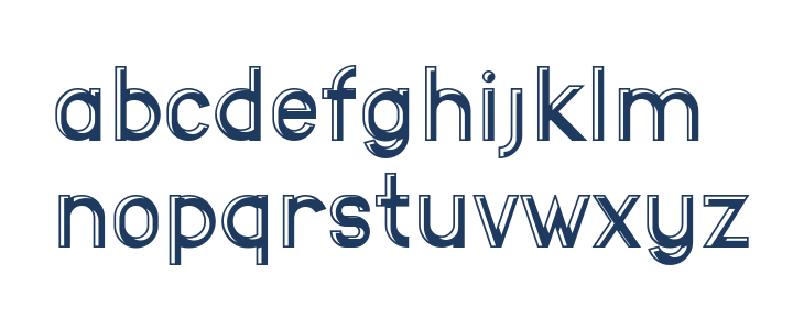 BLACK HIGHLIGHT Lowercase