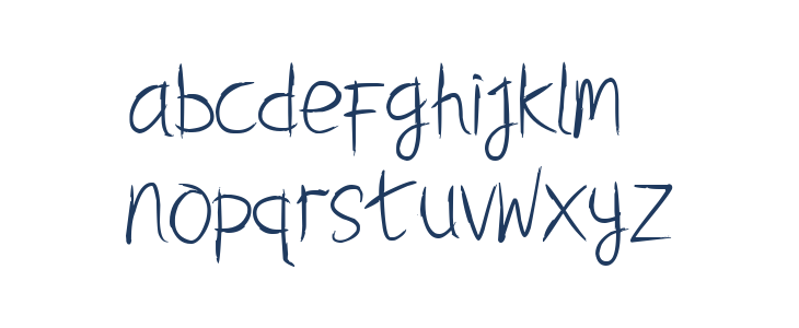 BLACK HORSE Lowercase