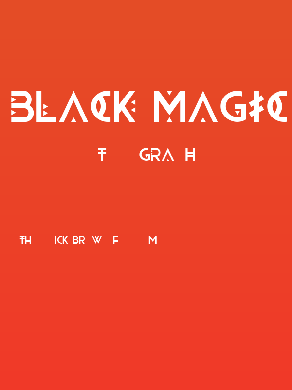 BLACK MAGIC Poster