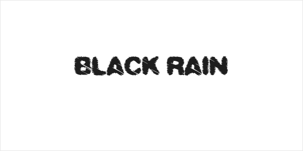 BLACK RAIN Logo