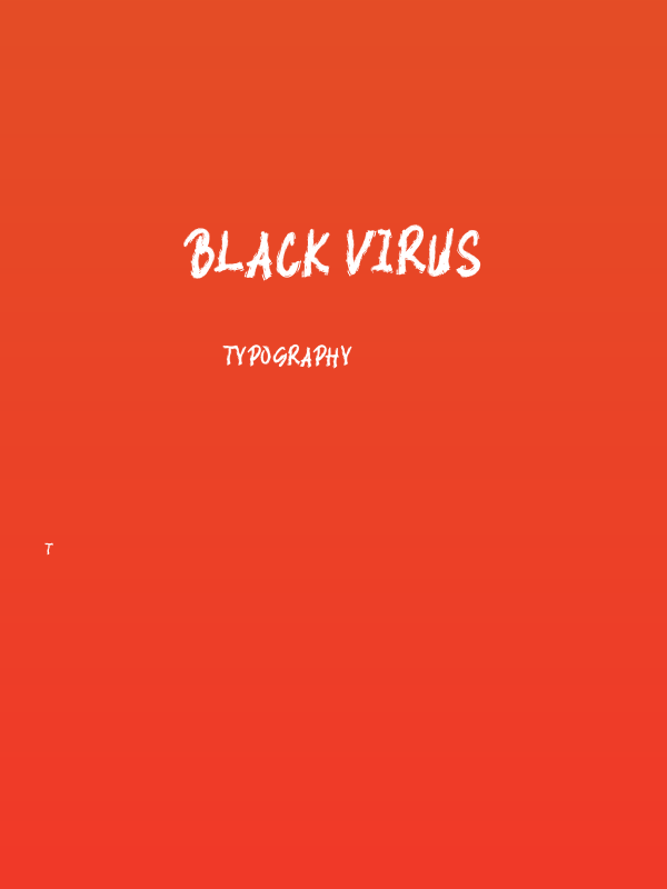 BLACK VIRUS Poster