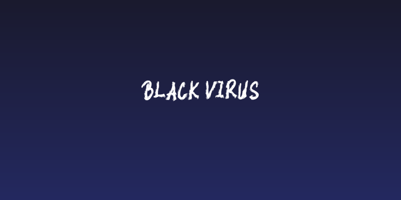 BLACK VIRUS Social Header