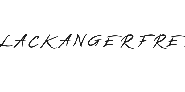 BLACKANGER FREE Logo