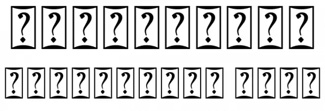 BLACKBALL Font OTHER CHARS