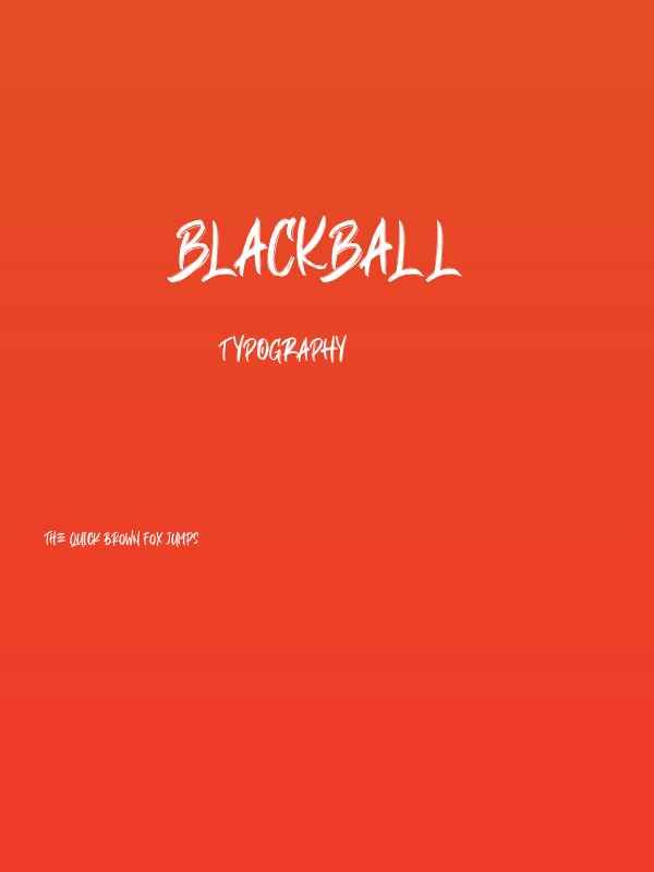 BLACKBALL Poster