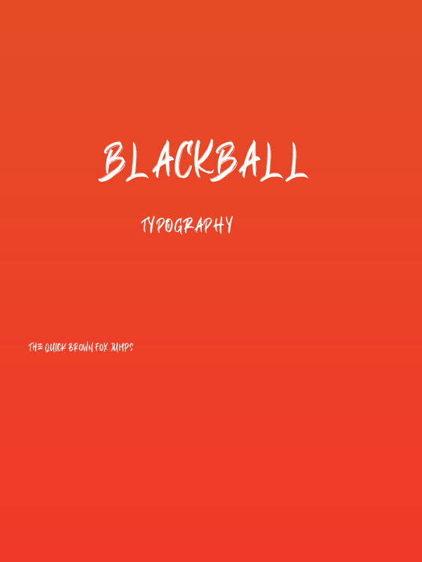 BLACKBALL Poster
