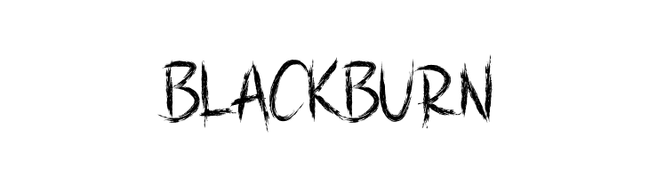 BLACKBURN  नि: शुल्क फ़ॉन्ट्स डाउनलोड