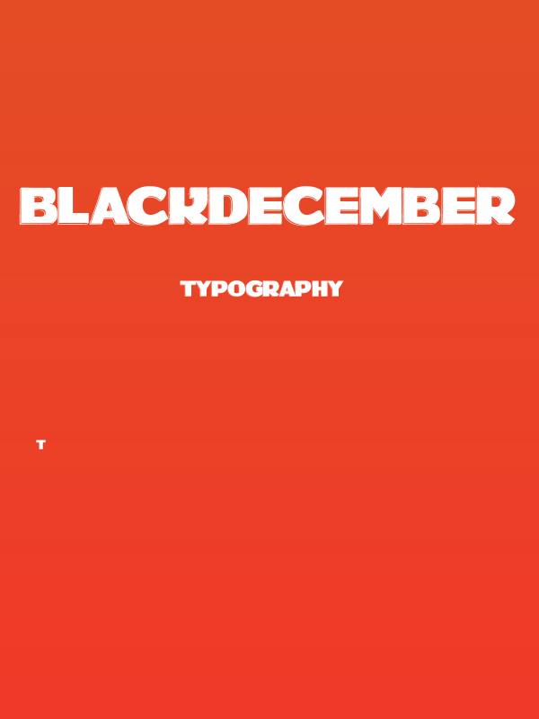 BLACKDECEMBER Poster