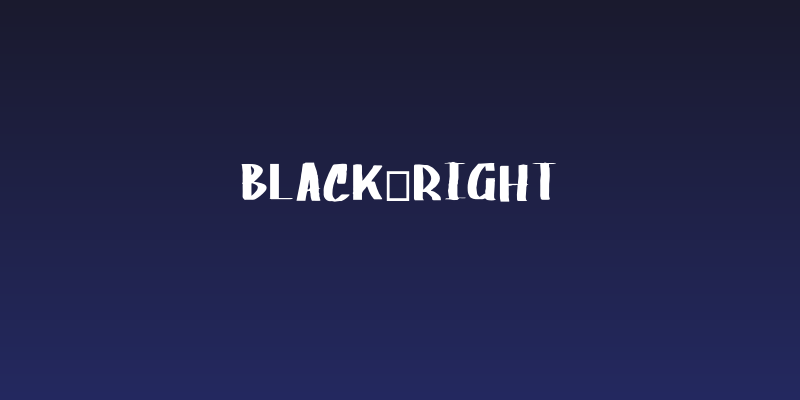 BLACK_RIGHT Social Header