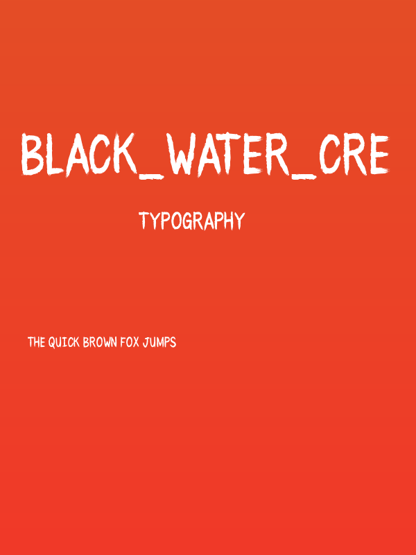 BLACK_WATER_CRE Poster