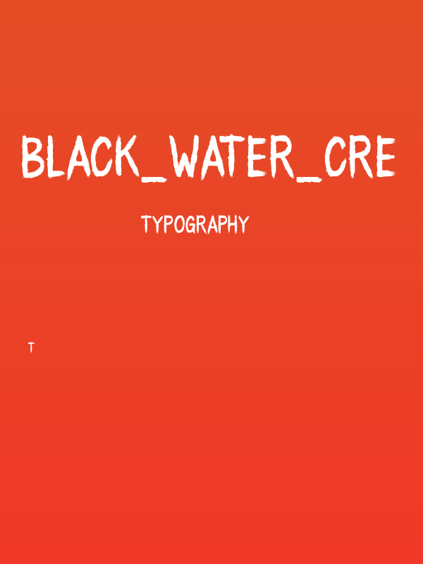 BLACK_WATER_CRE Poster