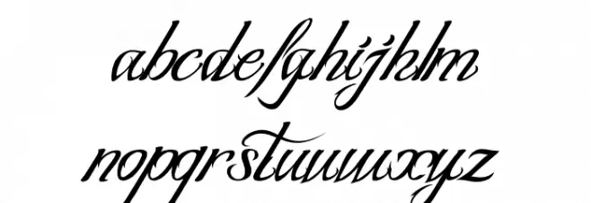 BLANCCHATEAU-Regular Schriftart Kleinbuchstaben