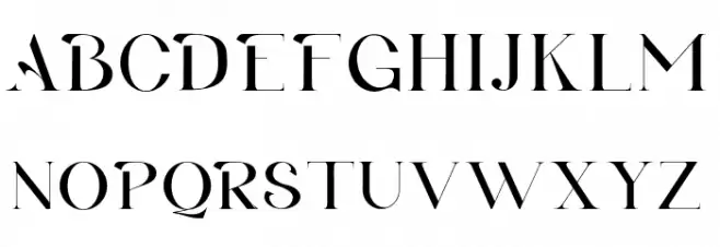 BLANCO Schriftart Groß