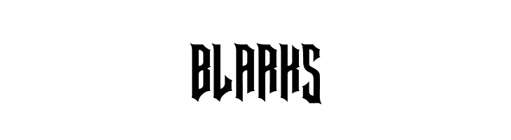 BLARKS  Descarca Fonturi Gratis