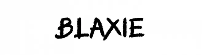 BLAXIE  baixar fontes gratis