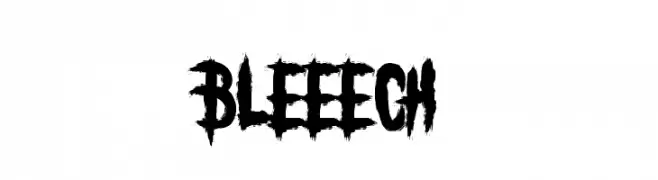 BLEEECH  Скачать бесплатные шрифты