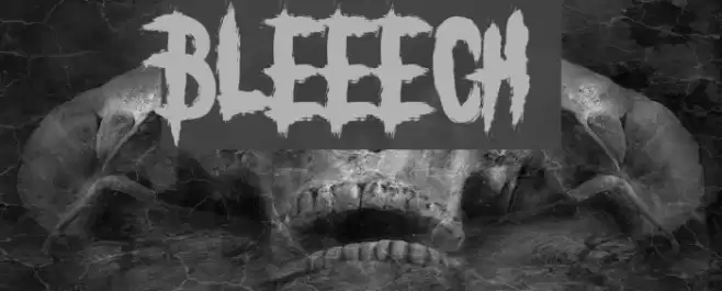 BLEEECH Polices examples