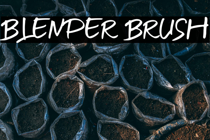 BLENDER BRUSH Example 3