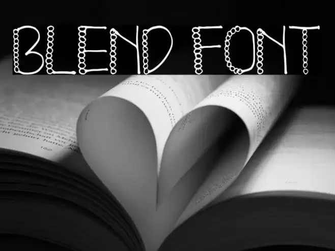 BLEND Caratteri examples