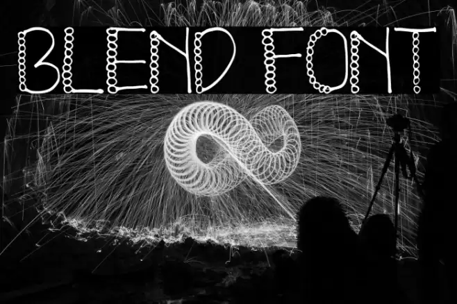 BLEND Caratteri examples