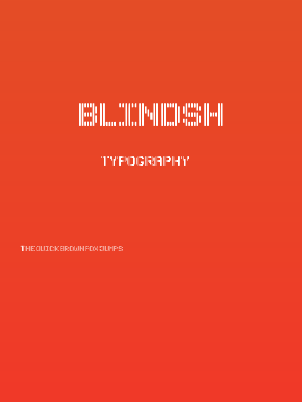BLINDSH Poster