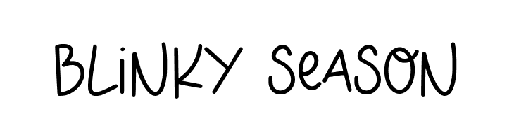 BLINKY SEASON  Free Fonts Download