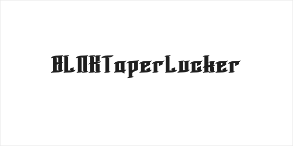 BLNKTaperLucker Logo