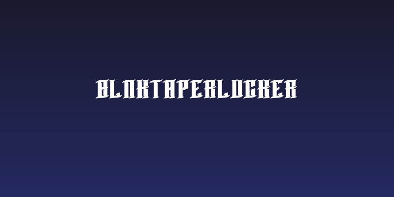 BLNKTaperLucker Social Header