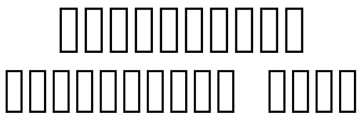 BLOCK CARTOON Font OTHER CHARS