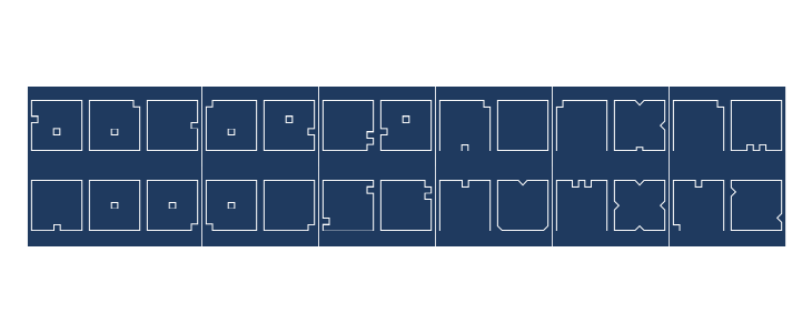 BLOCK-Hollow-Inverse Lowercase