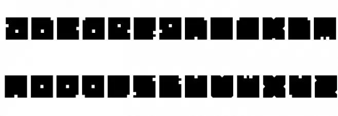 BLOCK-Light خط أحرف صغيرة