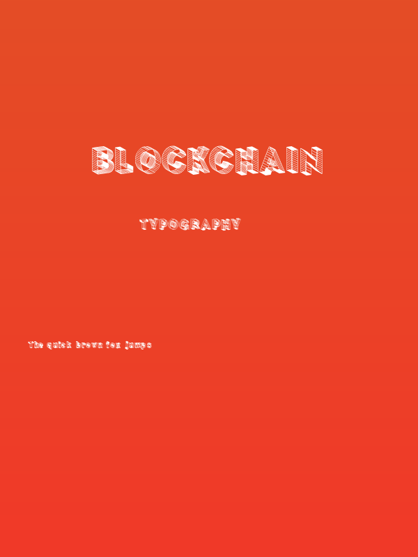BLOCKCHAIN Poster