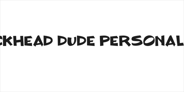 BLOCKHEAD DUDE Personal Use Logo