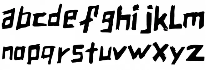 BLOCKSS フォント 小文字