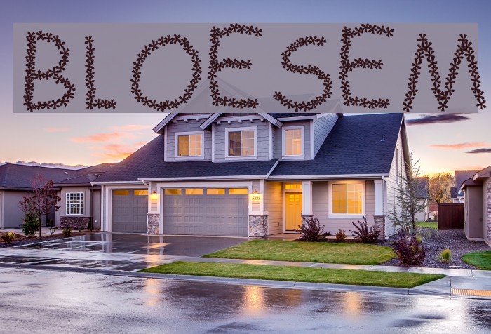 BLOESEM Font examples