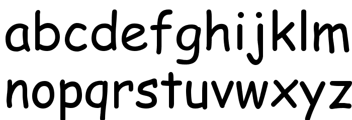 BLOESEM Font LOWERCASE