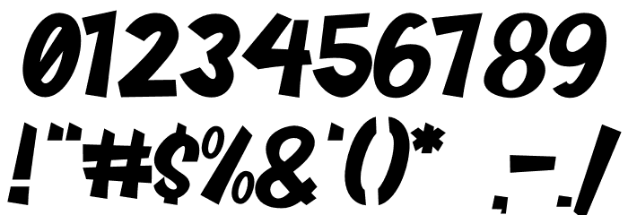 BLOMBERG Font OTHER CHARS
