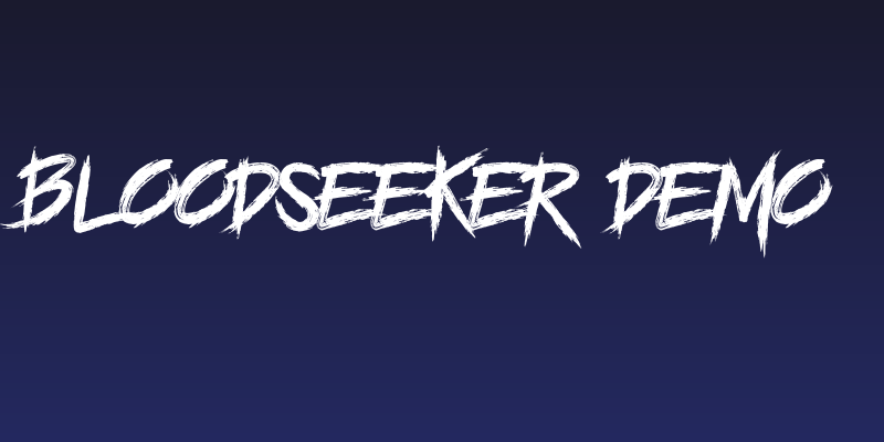 BLOODSEEKER DEMO Social Header