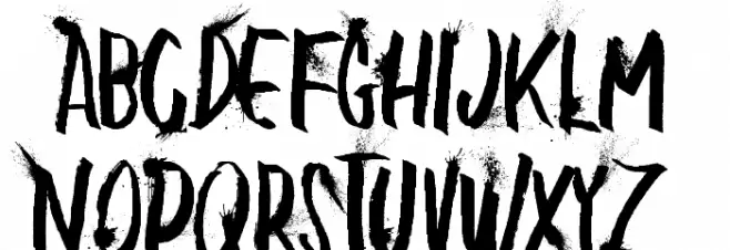 BLOW ME PERSONAL USE Regular Schriftart Groß