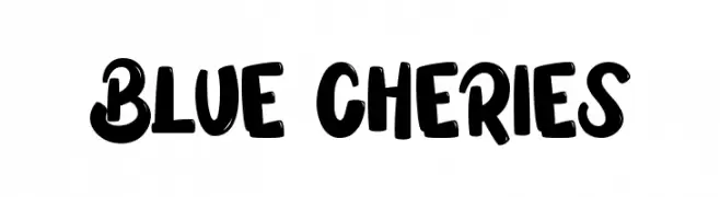 BLUE CHERIES  Descarca Fonturi Gratis