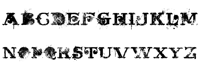 BLUEBERRY Font LOWERCASE