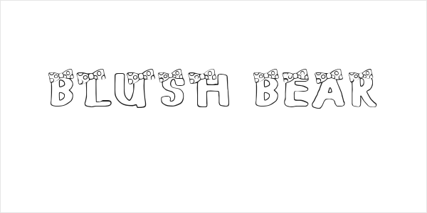 BLUSH BEAR Logo