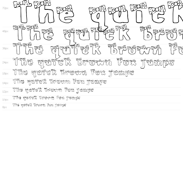 BLUSH BEAR Waterfall