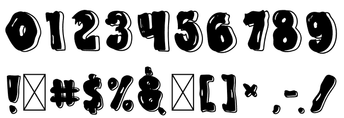 BLack Bolder Font OTHER CHARS