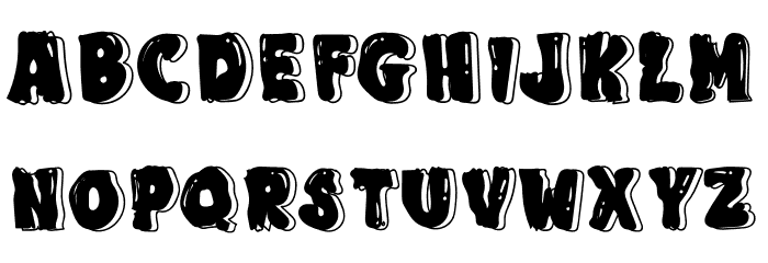 BLack Bolder Font LOWERCASE