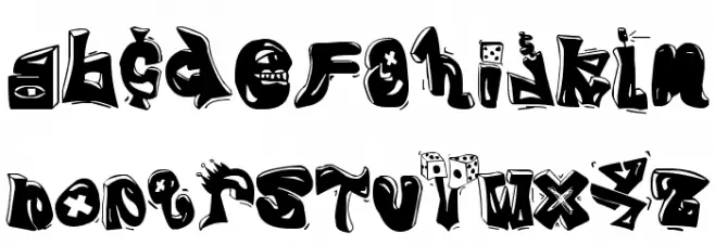 BLiNG RiNG Font LOWERCASE